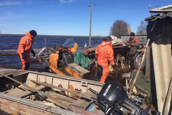 На контроле по весеннему половодью остаются населенные пункты в Усть-Цилемском районе
