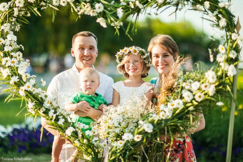 Всероссийский проект "Многодетная Россия" в день семьи, любви и верности