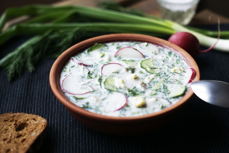 За год индекс окрошки увеличился на 6%