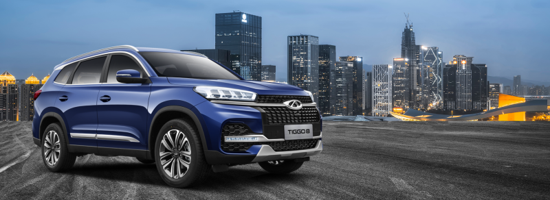 Tiggo 8. Первый 7-местный кроссовер от Chery

