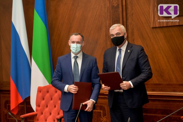 Подписано соглашение о сотрудничестве между правительством Коми и Ассоциацией кластеров и технопарков России

