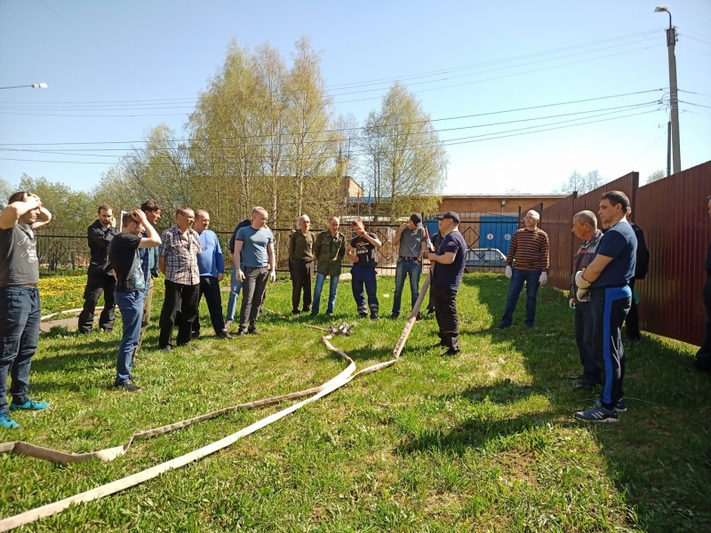 В Сыктывкаре полным ходом идет подготовка пожарных дружинников