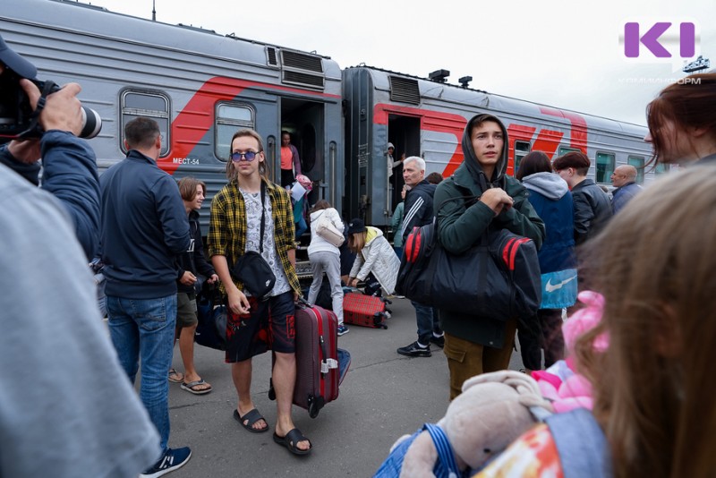 В Коми вернулись дети из "Черноморской зорьки"