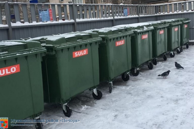 Как в Печоре реализуется пилотный проект по раздельному сбору мусора