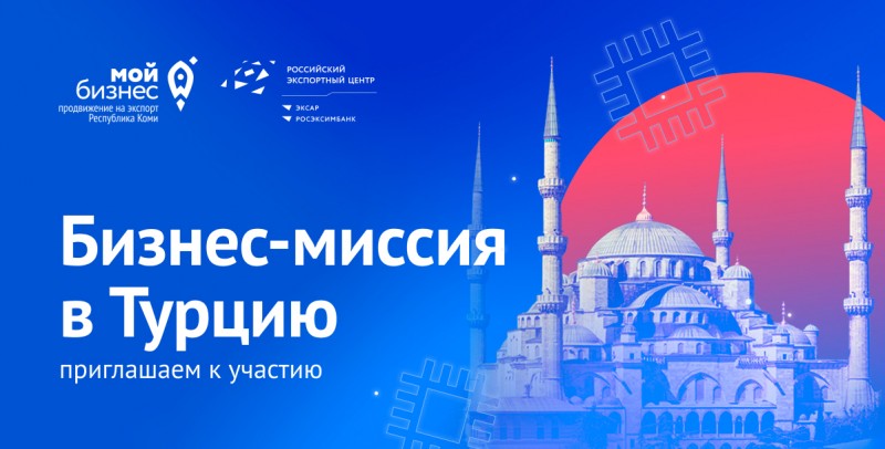 Открыт прием заявок от предпринимателей Коми на бизнес-миссию в Турцию