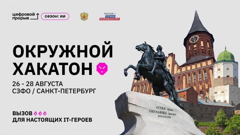 ИИ держит курс на Северо-Запад: в Санкт-Петербурге пройдет пятый окружной хакатон по искусственному интеллекту