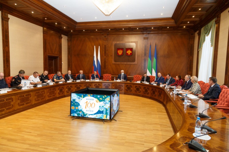 Владимир Уйба провёл совместное заседание Антитеррористической комиссии