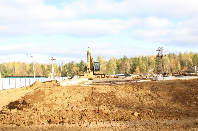 В ухтинском местечке Пожня-Ель возобновлено строительство станции водоочистки