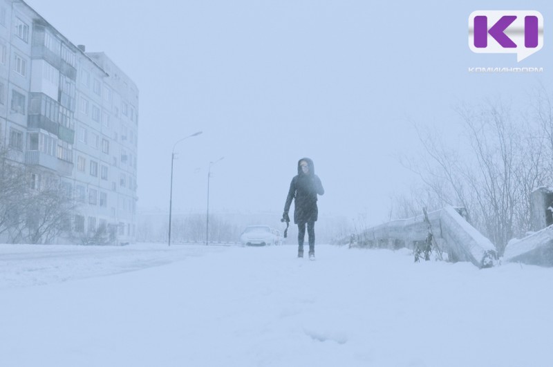 На всей территории Коми ожидается усиление ветра