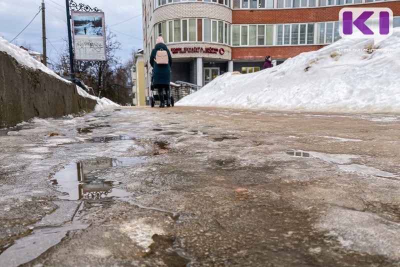 Погода в Коми 17 марта: снег и дождь