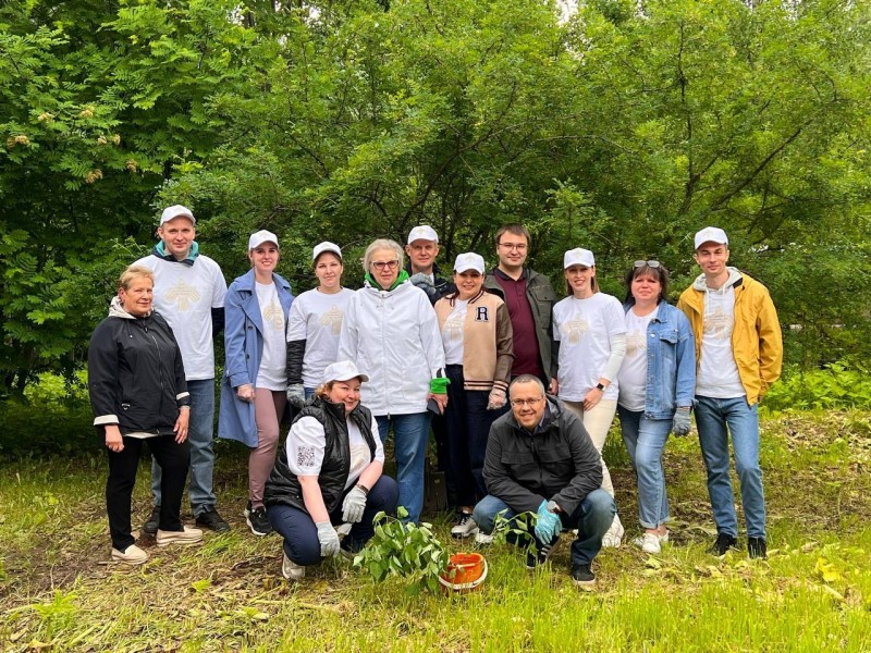 Сотрудники Комитета Коми по закупкам высадили деревья в память о военных медиках