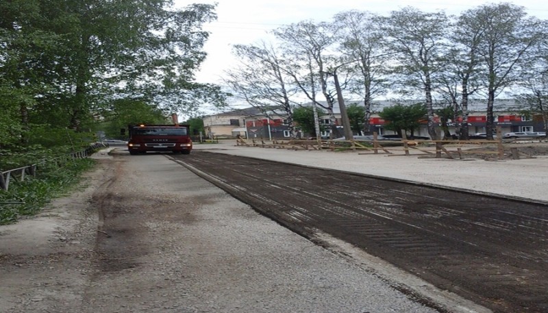 В Сыктывкаре продолжается ремонт улицы Заводской