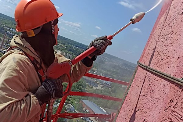 На Сыктывкарской ЦВК досрочно завершен ремонт дымовой трубы