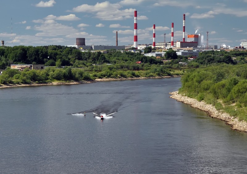 Монди СЛПК завершил дноуглубительные работы в районе водозабора ТЭЦ из Вычегды