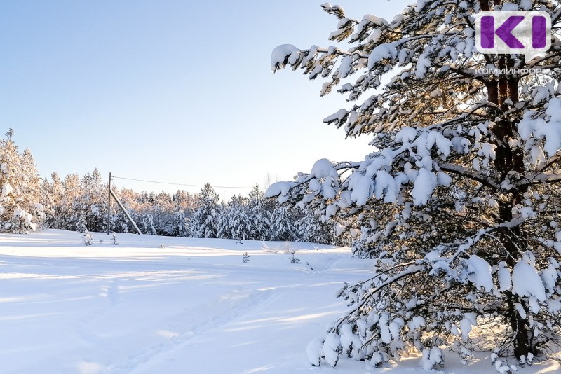 Погода в Коми 27 декабря: небольшой снег, -6...-11°С