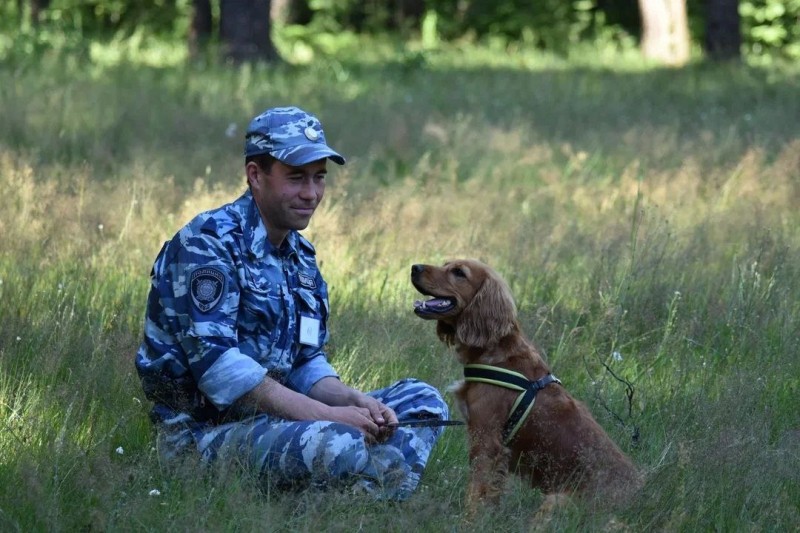 Полицейский из Коми вошел в тройку лучших по профессии среди специалистов-кинологов России