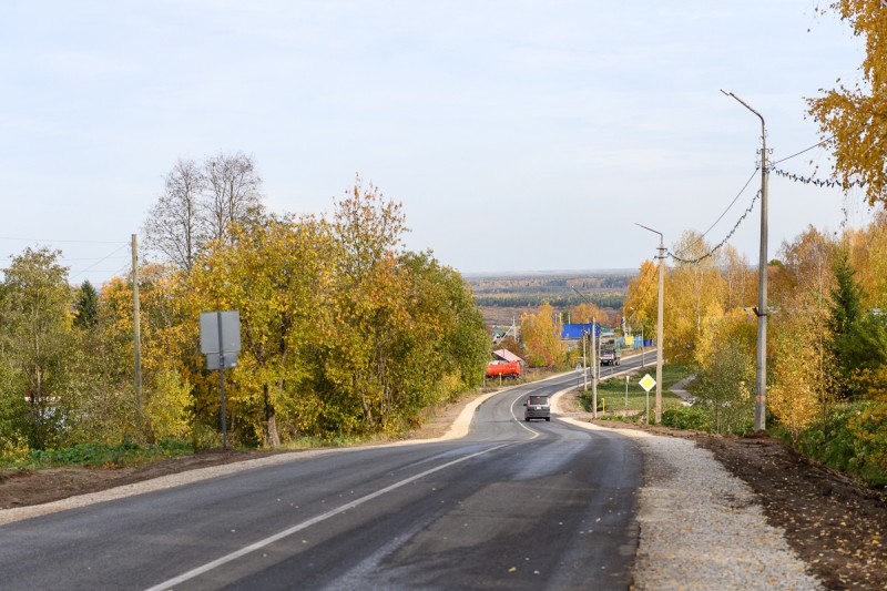 В Сыктывдинском районе отремонтировали подъезд к деревне Парчег