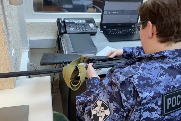 В Коми росгвардейцы за неделю изъяли 8 единиц оружия

