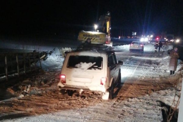 В Усть-Куломском районе восстановлено движение через Вычегду