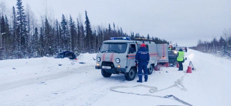 Под Усинском произошло смертельное ДТП