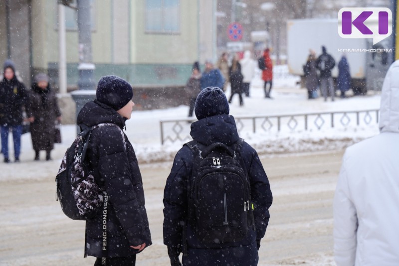 Погода в Коми 11 января: на крайнем юге сильный мокрый снег, в Воркуте по-прежнему метель