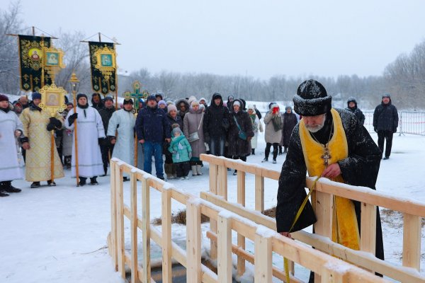 Интинцы отметили Крещение Господне

