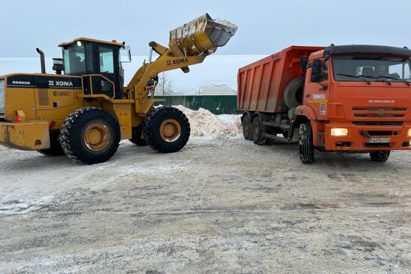 С улиц Сыктывкара вывезено рекордное количество снега