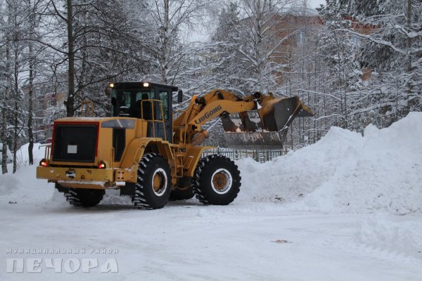 В Печоре коммунальные службы работают в усиленном режиме