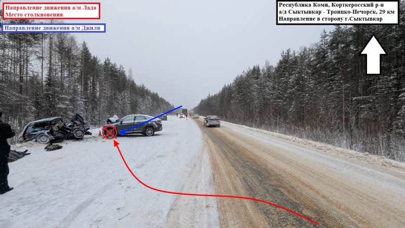 Двое из травмированных участников смертельного ДТП под Корткеросом госпитализированы