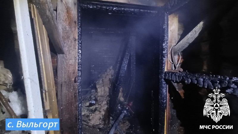 В Коми за сутки произошло три пожара, есть пострадавший