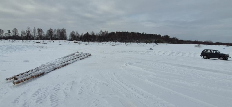 Жители Трехозерки не теряют надежды на обустройство переправы к поселку