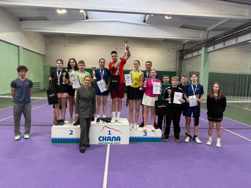 Сыктывкарцы стали сильнейшими на чемпионате Республики Коми по теннису