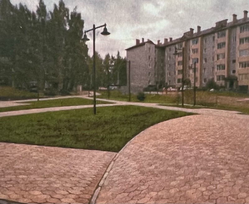 Между Горьким и Гоголем: до конца лета в Сосногорске будет завершено благоустройство нового общественного пространства