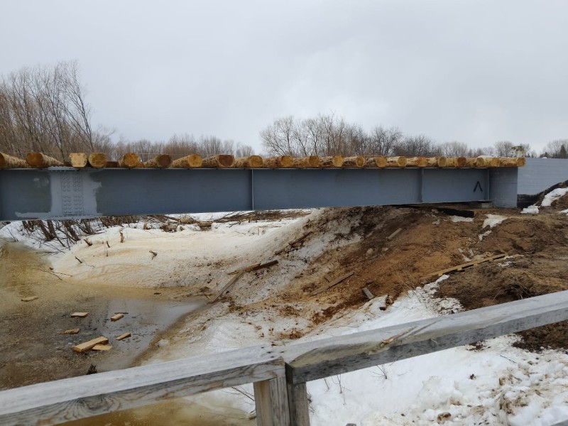 В Удорском районе завершают ремонт трех мостов