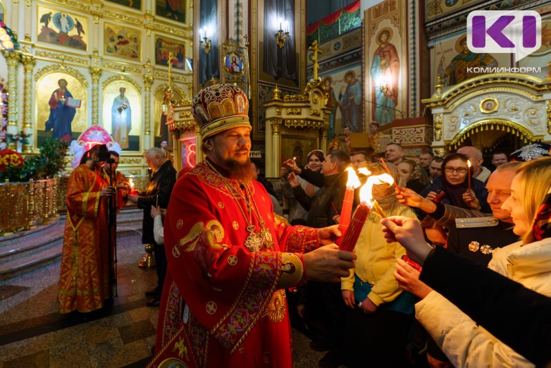 Благодатный огонь прибудет в Сыктывкар