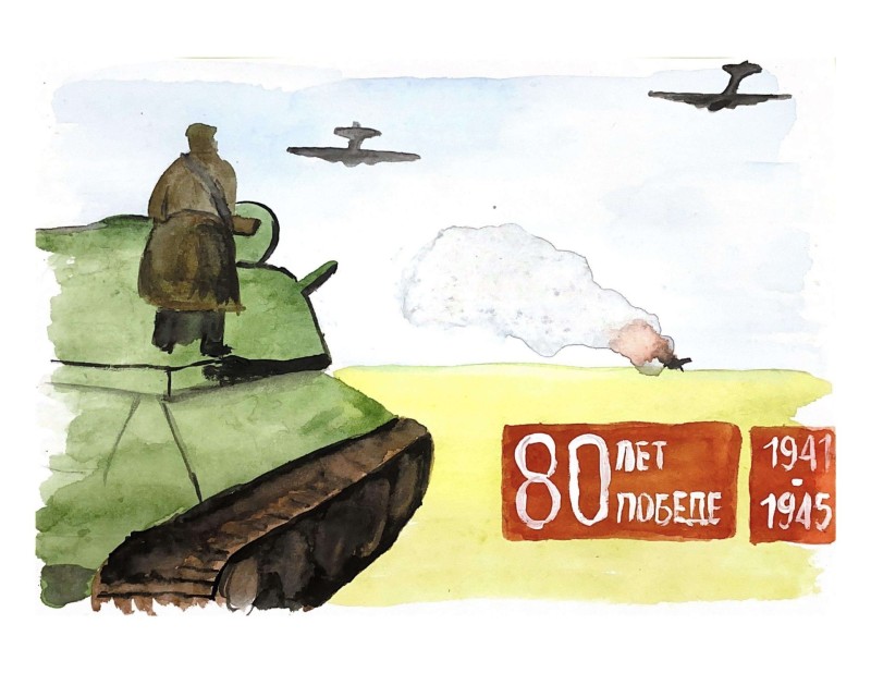 Жители Коми - среди первых участников конкурса открыток к 9 Мая