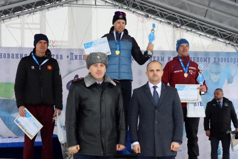 Ермил Вокуев выиграл золото на Всероссийских соревнованиях общества "Динамо"