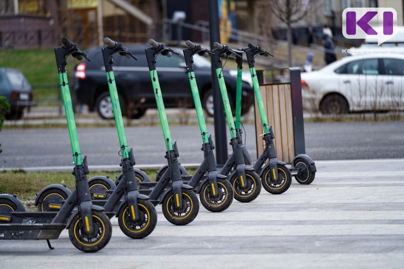 В Сыктывкаре утвердили правила пользования самокатами 