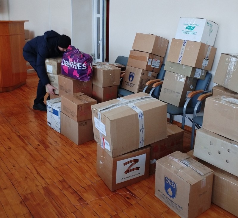 Усть-Цилемский район отправил гуманитарную помощь военнослужащим из Коми и госпиталям Курской области