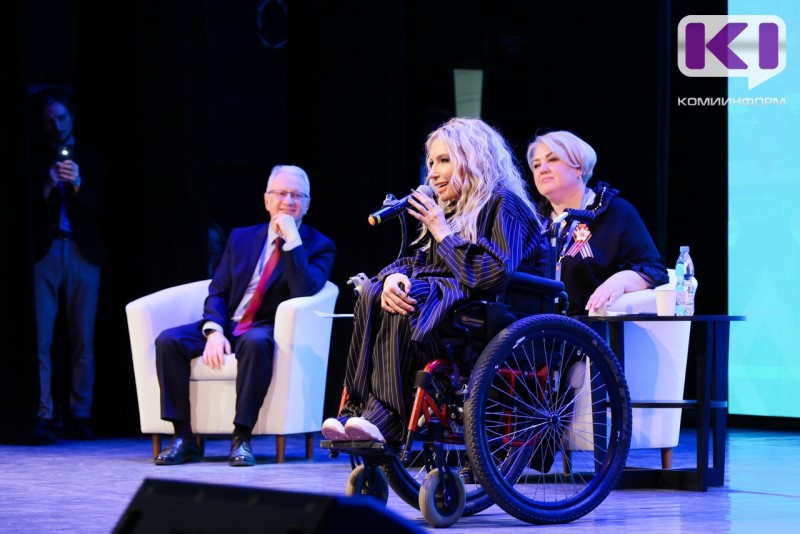 Юлия Самойлова на форуме "Гордость. Уверенность. Победа" предложила открыть в Коми учебный кластер для одаренных детей 