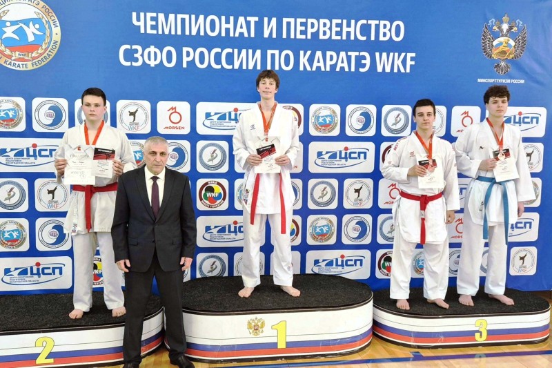 Каратисты Коми успешно выступили на чемпионате и первенстве СЗФО в Череповце