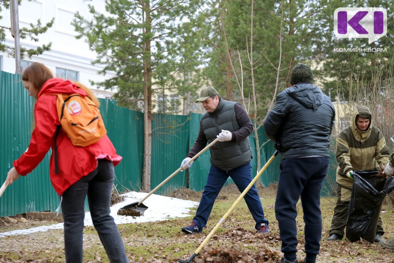 Республика Коми присоединилась к Всероссийской акции "Зеленая суббота"