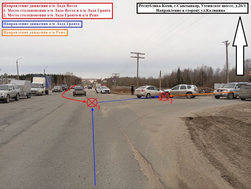 В Эжвинском районе в тройном ДТП пострадала девочка