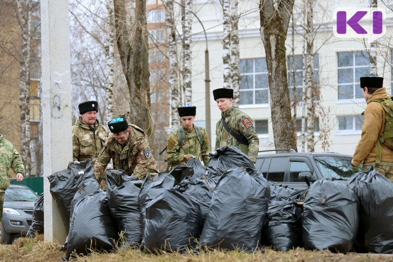 В Сыктывкаре за период субботников вывезено порядка 70 тонн мусора