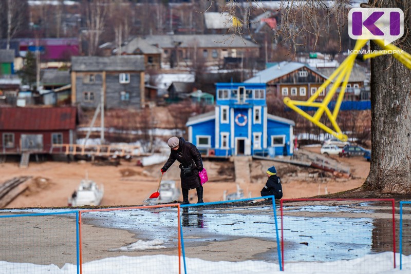 Погода в Коми 3 мая: местами мокрый снег, дождь, +6...+8°С
