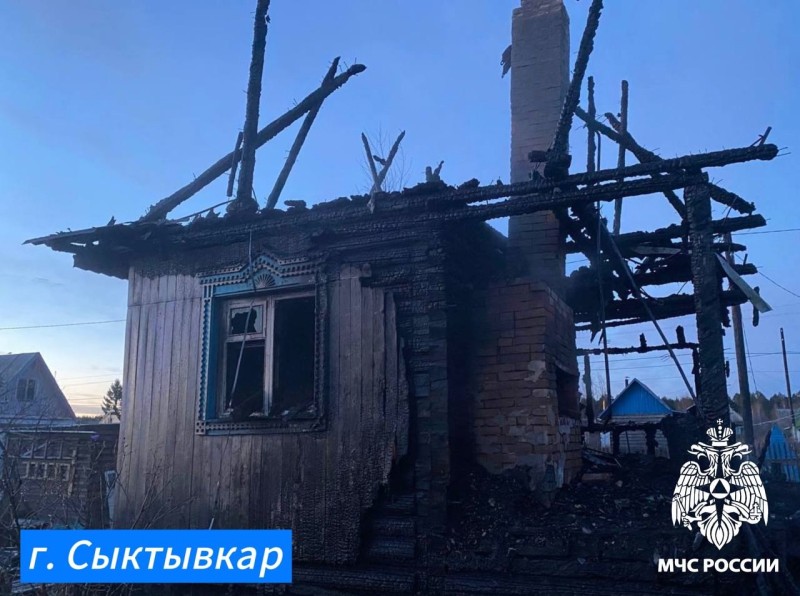 Пожар на сыктывкарской даче унес три жизни
