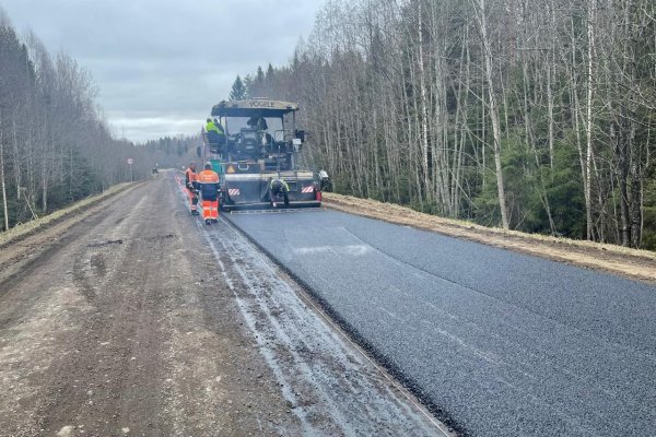 В Коми приступили к ремонту автодороги Сыктывкар - Кудымкар