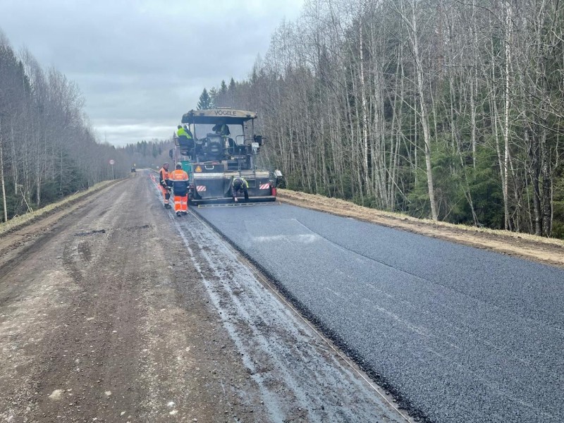 В Коми приступили к ремонту автодороги Сыктывкар - Кудымкар