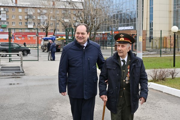 Ветеран Великой Отечественной войны Николай Рочев отправился в Москву на парад 