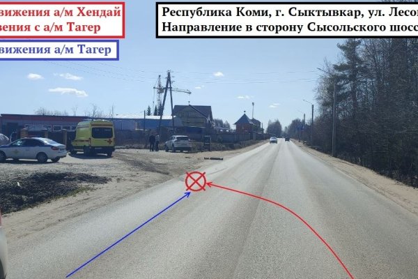 В Сыктывкаре 9 мая дорогу не поделили Tager и Hyundai 